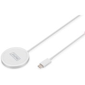 Resim Assmann Digitus Kablosuz Şarj Pad/altlık, Mıknatıslı, 15w, Magsafe Uyumlu digitus Wireless Charging Pad, Mag 