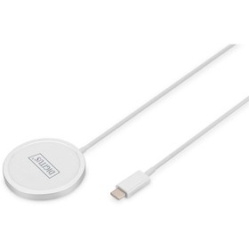 Resim Assmann Digitus Kablosuz Şarj Pad/altlık, Mıknatıslı, 15w, Magsafe Uyumlu digitus Wireless Charging Pad, Mag 