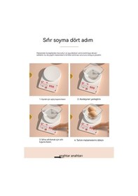 Resim Createtech Yemek Terazisi-pembe Pişirme Mutfak Mini Jzcat Ev Elektronik Rp Pembe 