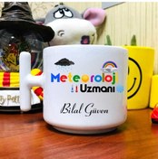 Resim Meteoroloji Uzmanı Latte Fincanı 