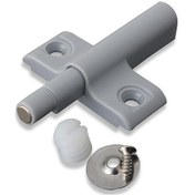 Resim Mutfak Dolapları Ve Kilerleri İçin 15'li Gri Yavaş Kapanan Kapı Durdurucuları 