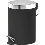 Resim IKEA Çöp Kutusu Koyu Gri , Meridyendukkan 24 cm Banyo Çöp Kutusu Gri 