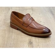Resim Pierre Cardin Freelight Taban (Hafif Taban) Hakiki Deri Bağcıksız Oxford Ayakkabı 