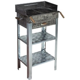 Resim Metehan MTH-102 Pervazlı - Çekmeceli - Maltız Izgaralı - Battal Boy Mangal 