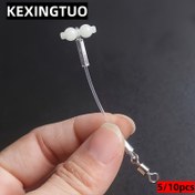Resim KEXINGTUO 5/10 Işıklı Kabak Denge Destekleyici, Kabak Döner Bağlantı Elemanı, Deniz Balıkçılığı için DIY Olta Takımı, Balıkçılık Ekipmanları ve Küçük Balıkçılık Aksesuarları 