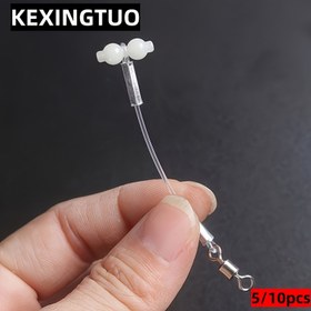 Resim KEXINGTUO 5/10 Işıklı Kabak Denge Destekleyici, Kabak Döner Bağlantı Elemanı, Deniz Balıkçılığı için DIY Olta Takımı, Balıkçılık Ekipmanları ve Küçük Balıkçılık Aksesuarları 