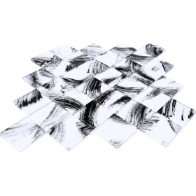 Resim MozaiKristaL Mutfak Tezgah Arası ve İç Dekorasyon İçin Kristal Cam Mozaik. Cam Ölçüsü: 48X48X6 Mm. File Ölçüsü: 30X30 cm ( 1 Koli = 1 m2 fiyatıdır ) 