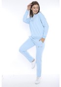 Resim Bayan Spor Gök Mavisi Sweatshirt Takım-3899 Gök Mavisi 
