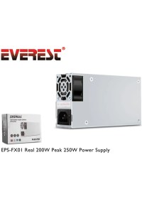 Resim Dukkanıum Everest EPS-FX01 Real 200W Peak 250W Slim Power Güç Kaynağı 
