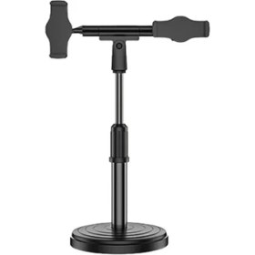 Resim İsmiyle Al Ally Masaüstü Youtube Tiktok Canlı Yayın Çift Telefon Tutucu STAND-(1903) 