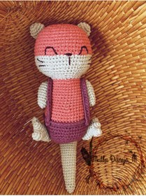 Resim MUTLUDÜNYAM Büyük Boy Amigurumi-oyunarkadaşı-uyku Arkadaşı 