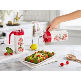 Resim Özmet Desenli Yağdanlık & 0.70 lt-1 adet 