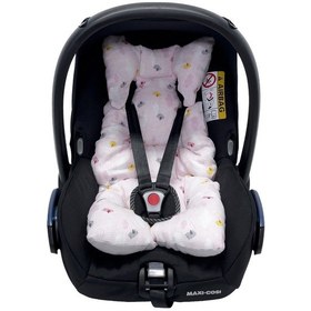 Resim Ezh Collection 8011 Müslin Puset ve Oto Koltuğu Minderi Pembe 