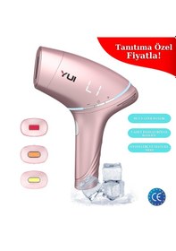 Resim Yui Iplv15 Pro 3 Başlıklı Buz Lazer Epilasyon Cihazı 
