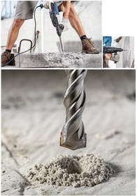 Resim Depolife Beton Kırma Delme Raspalama Sds Plus Hilti Uç Seti Bits Vidalama Adaptörü Ve Uc Keski Murc Takımı 