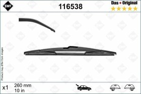 Resim SILECEK SUPURGESI ARKA 260mm MERCEDES B-CLASS W246 11 18 . RENAULT CAPTUR 20 SWF 