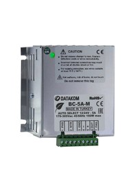 Resim Datakom Bc-5A-M 12/24 Volt Oto Seçimli Akıllı Akü Şarj Redresörü 