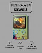Resim G5 Game Box Retro Mini Oyun Konsolu – 500 Dahili Oyun 
