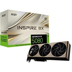 Resim MSI GeForce RTX 5080 16 GB INSPIRE 3X OC GDDR7 256 Bit DX12 Gaming Ekran Kartı 