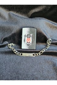 Resim SENDEAL SHOP Beşiktaş Çelik Bileklik ve Çakmak Seti BJK01 