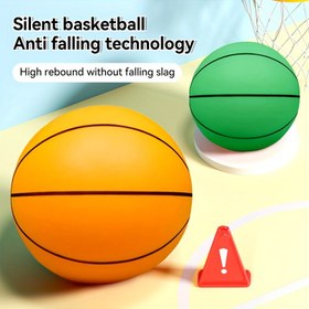 Resim Oyun Alanı Topu Sessiz Basketbol, İç ve Dış Mekanlar için Uygun Köpük Toplar, Yüksek Yoğunlukta Kolay Tutuşlu Sessiz Top, Çeşitli İç Aktiviteler için Mükemmel, Noel Partisi Sessiz Basketbol 2025 Yeni Versiyon Delikli Model, İdeal Tatil Hediyesi, Turuncu/Mavi/Spor Ekipmanı! Bir İç Mekan Sessiz Antrenman Basketboli, Gürültüsüz Zıplayan, Evde Yüksek Sıçrama Pratik Topu, Ev Boş Zaman Basketbolü 