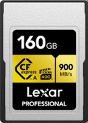 Resim Lexar 160GB Professional CFexpress Type A GOLD Serisi Hafıza Kartı 