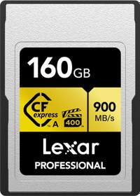 Resim Lexar 160GB Professional CFexpress Type A GOLD Serisi Hafıza Kartı 