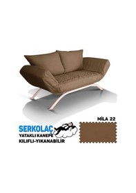 Resim Serkolaç Yıkanabilir Yataklı Kanepe - Mila 22 