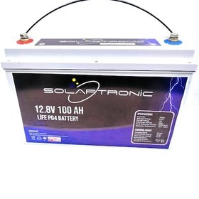 Resim Solartronic Lifepo4 12.8v 100ah Karavan/marine Abs Lityum Akü 