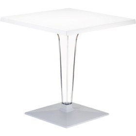 Resim Siesta Ice Kare Masa 70x70 Cm 