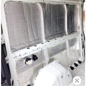 Resim Kaput Altı Alüminyum Folyolu Yalıtım 120X100CM 6mm Yapışkanlı Karavan Oto Ses Yalıtım 