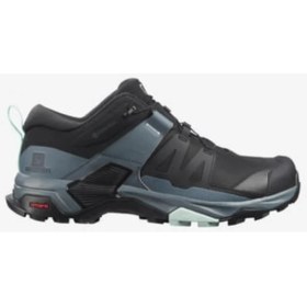 Resim Salomon Kadın Siyah-Mavi x Ultra 4 Gore-Tex W Outdoor Spor Ayakkabı VO412896 