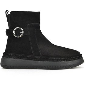 Resim Ziya, Kadın Hakiki Deri Bot 1531050z26105252k Siyah 1531050z26105252k 000 Siyah 