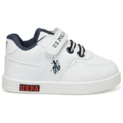 Resim U.S. Polo Assn. Cameron 3fx Beyaz-Lacivert Erkek Çocuk Sneaker U.S. Polo Assn. Cameron 3fx Beyaz-Lacivert Erkek Çocuk Sneaker