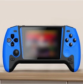 Resim Cloud011 Retro 3.5 İnç Büyük Ekran Mavi Tek Oyuncu Klasik Mini El Konsolu 