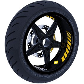 Resim Gp Racing Reflektif Sarı İç Jant Şeridi Sticker Çınar Extreme 