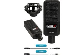 Resim MX-2020 Solo Mix Condenser Mikrofon ve Kayıt Mixer Seti 