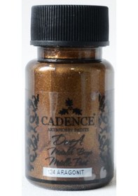 Resim Cadence Dora Metalik Boya 50Ml - 124 Aragonit 