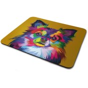 Resim WuW Ilustrasyon Chihuahua Temalı Dikdörtgen Mouse Pad 