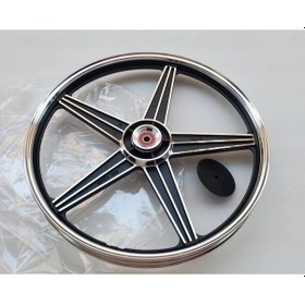 Resim Gtem Cg Agk Mg Superboy Ön Jant Siyah Çelik Diskli Fren Uyumlu 