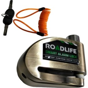 Resim Road Life 8309 Alarmlı Disk Kilidi + Hatırlatma Kablosu 