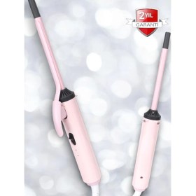 Resim 10MM Isı Ayarlı Seramik Kaplama Maşa ile Şık ve Zarif Bukleler 