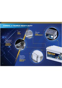 Resim Inci Akü 12V 180 Ah Amper Formul A Taurus 