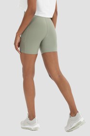 Resim Superstacy Wawel File Detaylı Açık Yeşil Bisiklet Şortu 