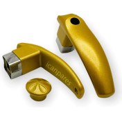 Resim Çaydanlık Kulp Demlik Kulp Seti Kulp ve Kapak Tutacak Seti Altın / Dore 