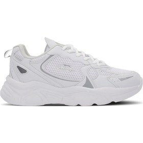 Resim Slazenger INFERNO I Kadın Beyaz / Gri Koşu & Yürüyüş Spor Ayakkabısı 