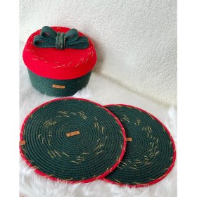 Resim Zuviel Deco 33 cm 2’li El Yapımı Yılbaşı Için Supla, Amerikan Servisi, Sunum 