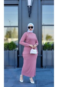 Resim Esre Store 2001 - Tesettür İkili Takım Pembe 