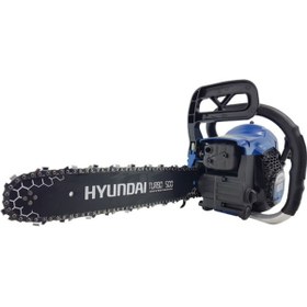 Resim Hyundai Turbo 500 Motorlu Testere – 40 cm Pala, Magnezyum Karterli, 2 HP Benzinli Ağaç Kesme Testere 