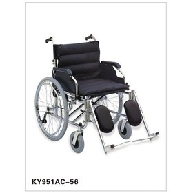 Resim Medikaltec Pulsemed Çelik Tekerlekli Sandalye Ky951ac-56 